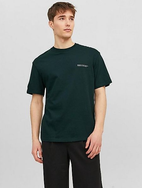 Jack & Jones T-Shirt Logo Print T-Shirt Kurzarm Shirt JORVESTERBRO JORVESTE günstig online kaufen