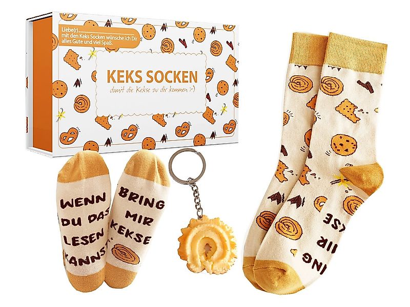 Lucadeau Freizeitsocken Geschenke für Keks-Liebhaber zum Geburtstag und Wei günstig online kaufen