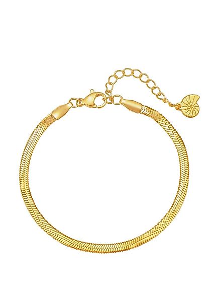 Hey Happiness Edelstahlarmband Damen Schlange 18K günstig online kaufen