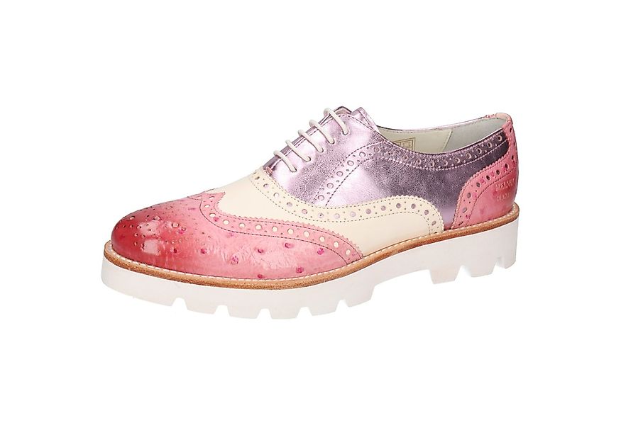 Melvin & Hamilton Molly 2 Leder-Oxford Schuhe für Damen Schnürschuh Plateau günstig online kaufen