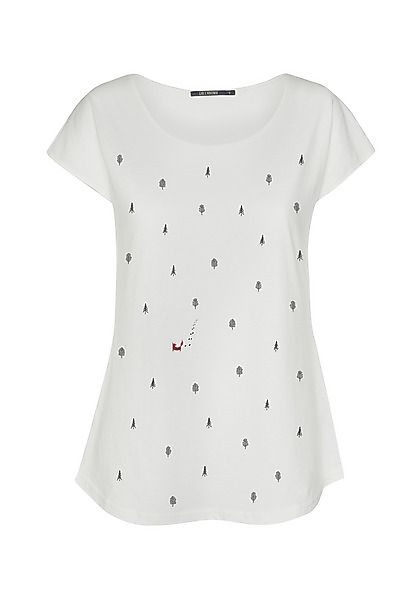 Nature Fox Footprints Cool - T-shirt Für Damen günstig online kaufen