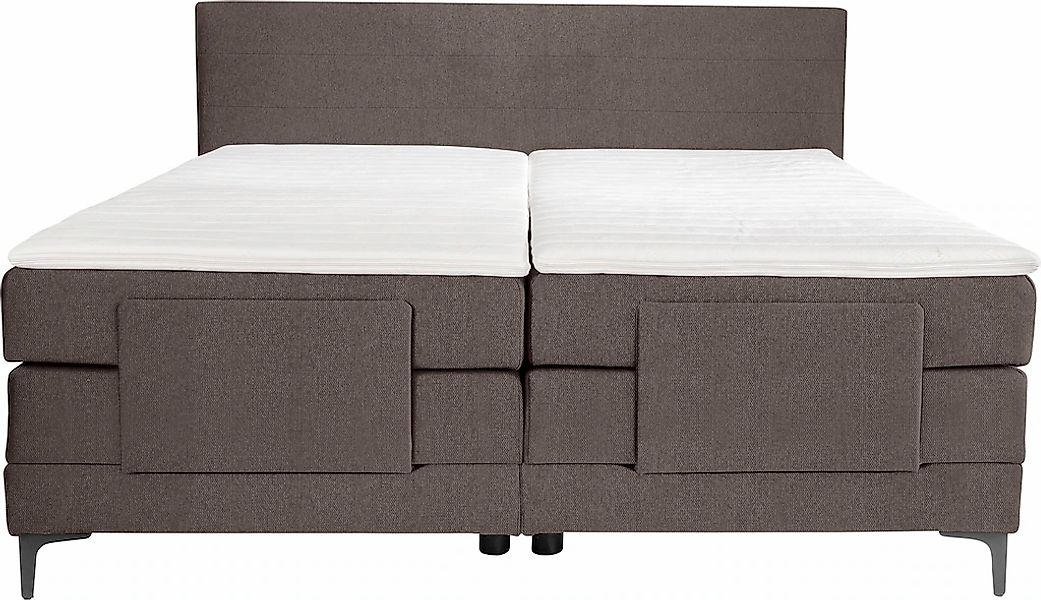 alina Boxspringbett "Powell" inkl. Motor, Matratze und Topper, in unterschi günstig online kaufen