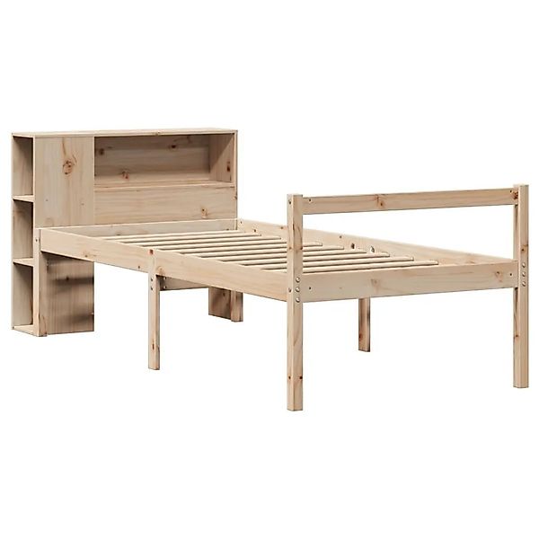 vidaXL Bücherregalbett ohne Matratze 75x190 cm Massivholz Kiefer 3321988 günstig online kaufen