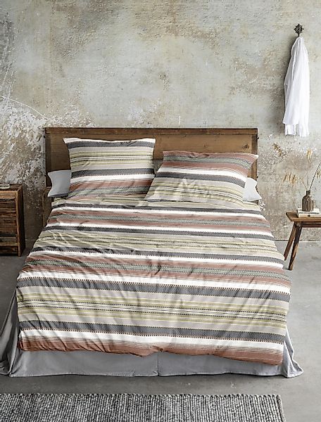 Irisette Bettwäsche Baumwolle, Mako-Satin, 2 teilig, günstig online kaufen