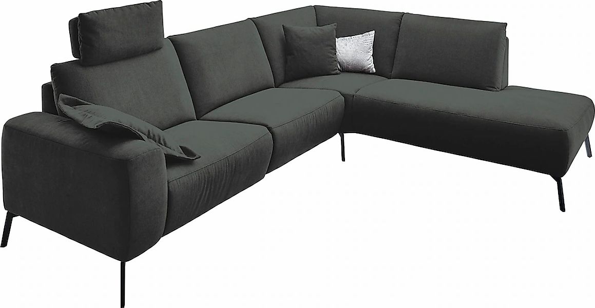 Home affaire Ecksofa "Bellini L-Form" incl. motorischer Relaxfunktio, wahlw günstig online kaufen