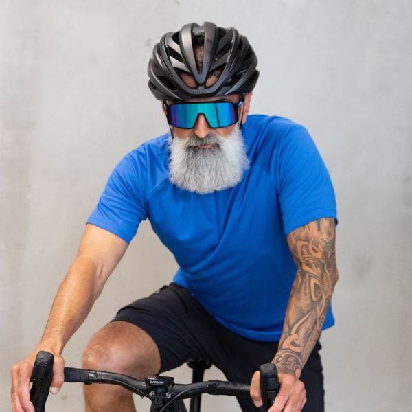 Alpensattel Radtrikot Halfzip Sportlicher Schnitt – günstig online kaufen