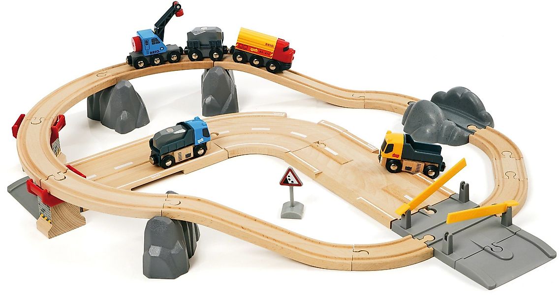 BRIO® Spielzeug-Eisenbahn BRIO® WORLD, Straßen & günstig online kaufen