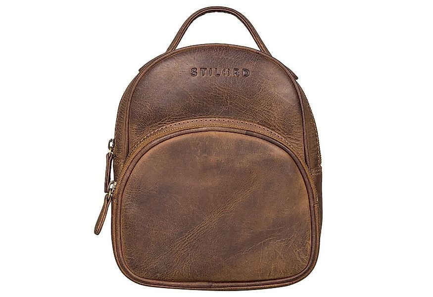 STILORD Cityrucksack "Seda" Lederrucksack Damen klein günstig online kaufen