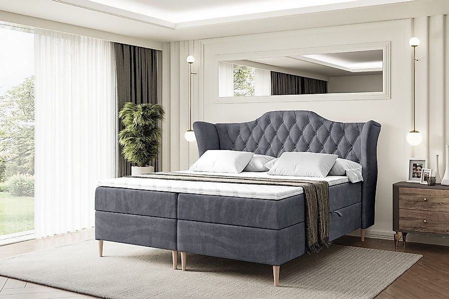 ALTDECOR Boxbett VILA-F (Multipocket-Matratze H4, H3 günstig online kaufen