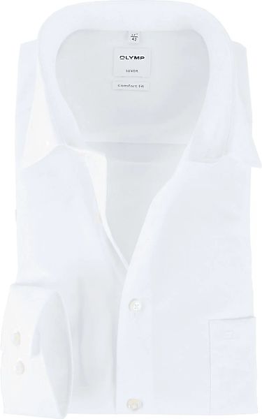 OLYMP Luxor Bügelfrei Hemd Comfort Fit Weiß - Größe 42 günstig online kaufen