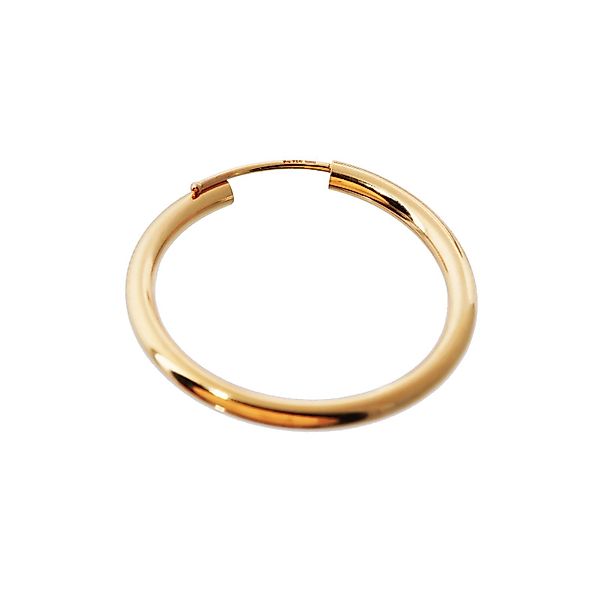NKlaus Single-Creole Einzel 750 Gelbgold Creole günstig online kaufen
