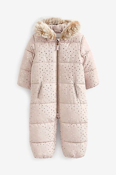 Next Schneeoverall Wasserabweisende Schneeanzug mit Print günstig online kaufen
