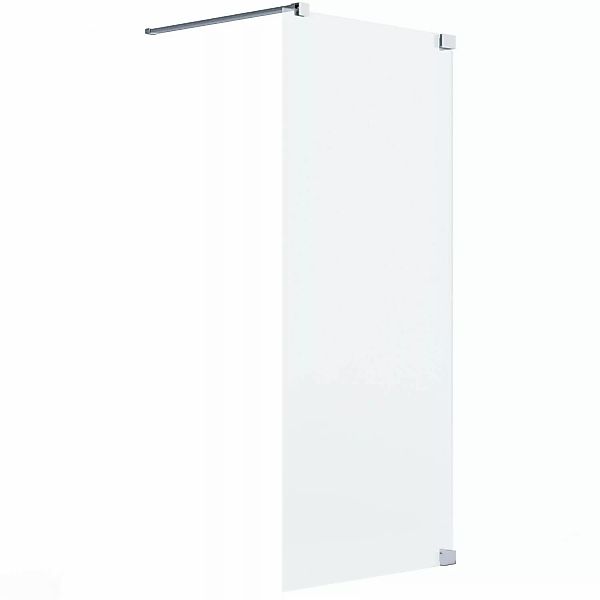 Schöner Wohnen Duschabtrennung Walk-In Chrome 90 cm x 200 cm DIN R günstig online kaufen