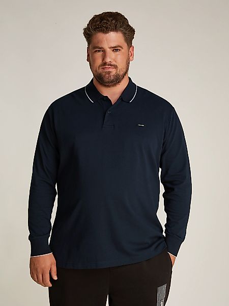 Calvin Klein Big&Tall Langarm-Poloshirt BT_STRETCH PIQUE günstig online kaufen