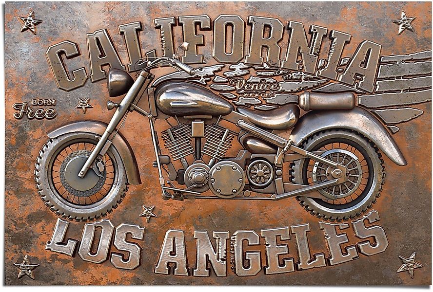 Reinders Poster "Born Free Bikers", (1 St.) günstig online kaufen