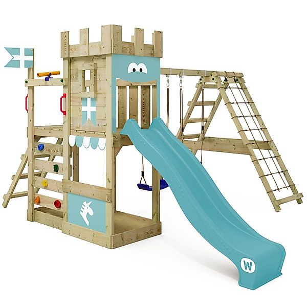 Wickey Spielturm DragonFlyer Stelzenhaus – Ritterburg günstig online kaufen