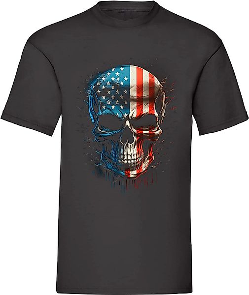 Banco T-Shirt Herren T-Shirt mit Totenkopf günstig online kaufen