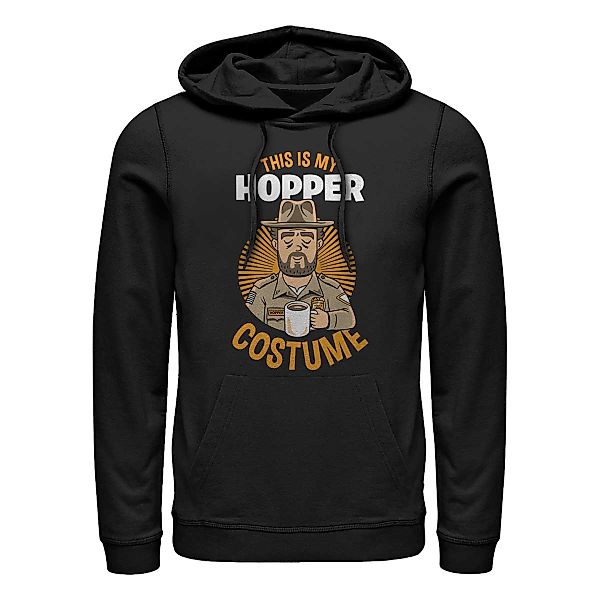 Netflix - Stranger Things - Hopper Costume - Halloween - Unisex Hoodie günstig online kaufen