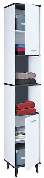 VCM Hochschrank Holz Badmöbel Bad Hochschrank günstig online kaufen
