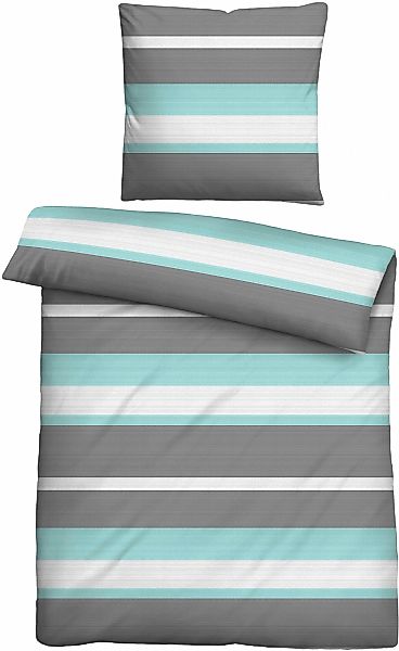 Castell - Markenbettwäsche Bettwäsche "0380454" 2 Stk. tlg. Nicki, kuscheli günstig online kaufen