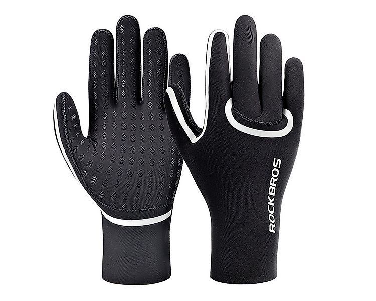 ROCKBROS Fahrradhandschuhe Rockbros komplett wasserdichte Fahrradhandschuhe günstig online kaufen