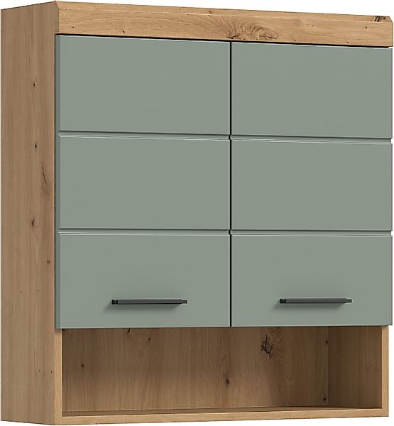 INOSIGN Hängeschrank "Siena, Breite 74cm, 2 Türen, 1 offenes Fächer, MDF-Fr günstig online kaufen