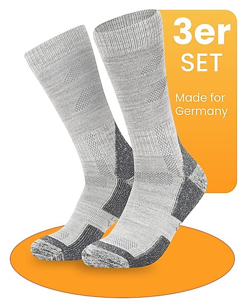 Alpenwert Wandersocken Hiking Socks mit Merinowolle günstig online kaufen