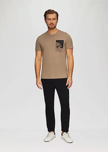 s.Oliver Stoffhose Regular Fit: Strukturierte Chino aus Baumwollstretch Gar günstig online kaufen