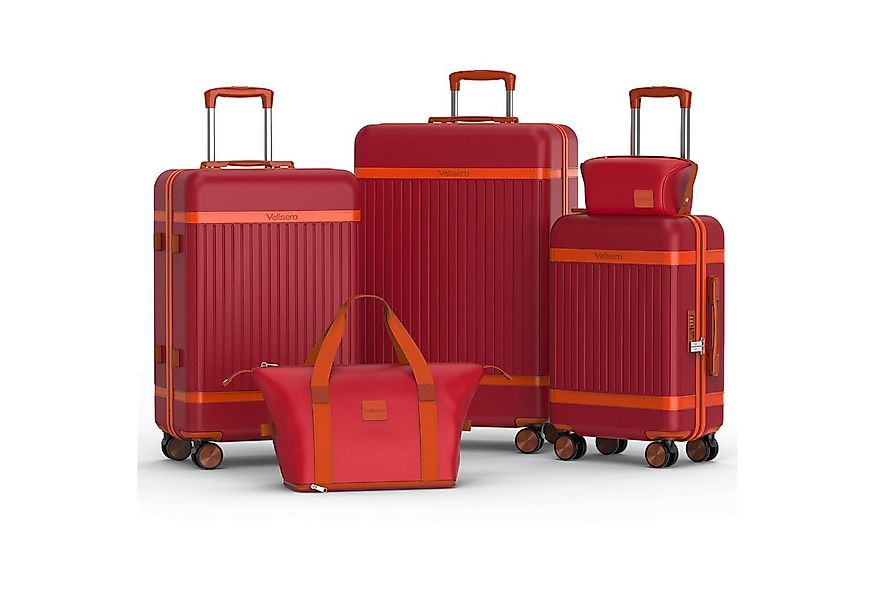 VALLSERO Trolleyset Hartschalen-Koffer set (M, L,XL) Rollkoffer, Reisekoffe günstig online kaufen