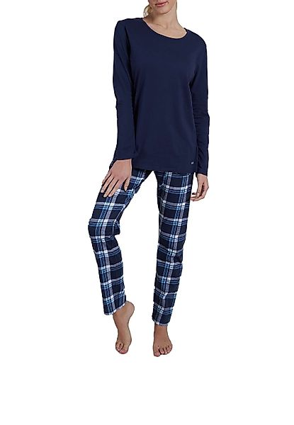 GÖTZBURG Pyjama GÖTZBURG Damen Pyjama blau günstig online kaufen