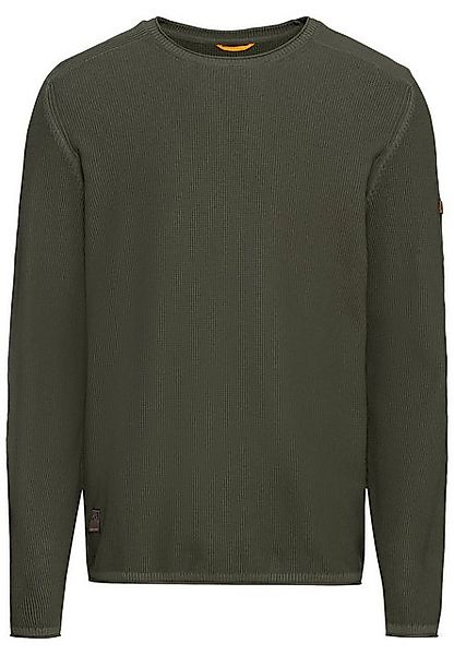 camel active Strickpullover mit Rundhalsausschnitt günstig online kaufen