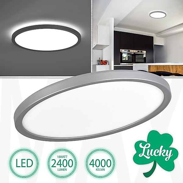 Maxkomfort LED Deckenleuchte Lucky, LED fest günstig online kaufen