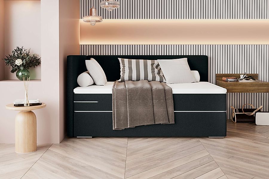 99rooms Boxspringbett Phönix Mini Plus (Schlafzimmerbett, günstig online kaufen