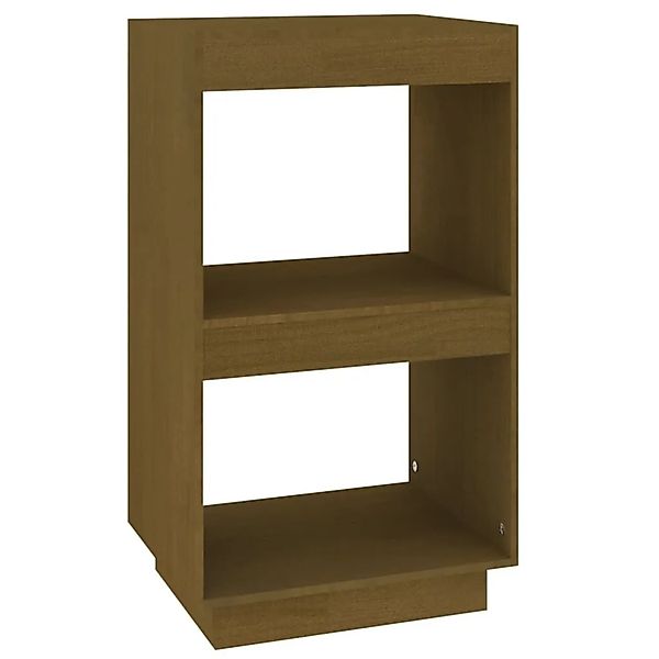 vidaXL Bücherregal Honigbraun 40x35x71 cm Massivholz Kiefer 810842 günstig online kaufen