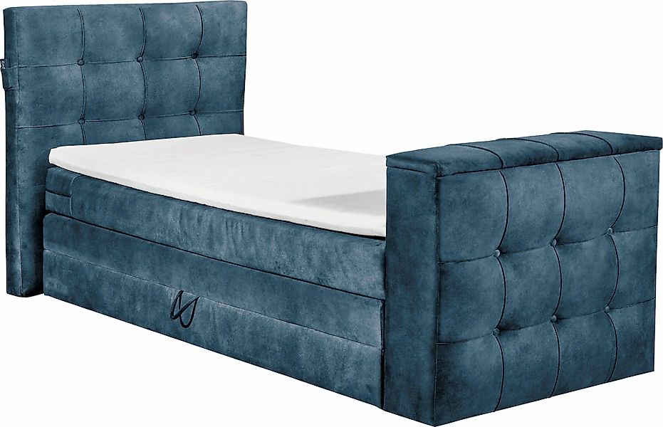 set one by Musterring Boxspringbett "Richmond" versenkbarer TV- Halterung m günstig online kaufen