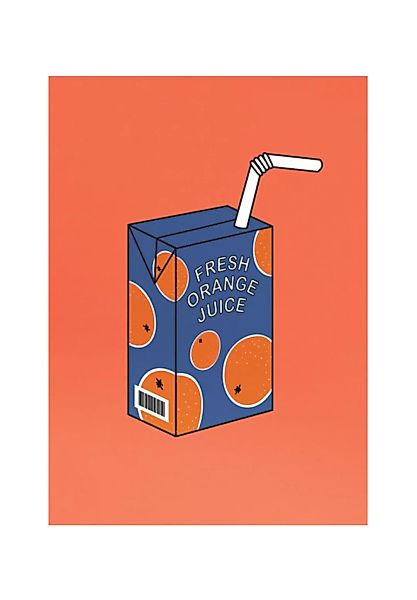 Poster Lifestyle Orange Juice günstig online kaufen