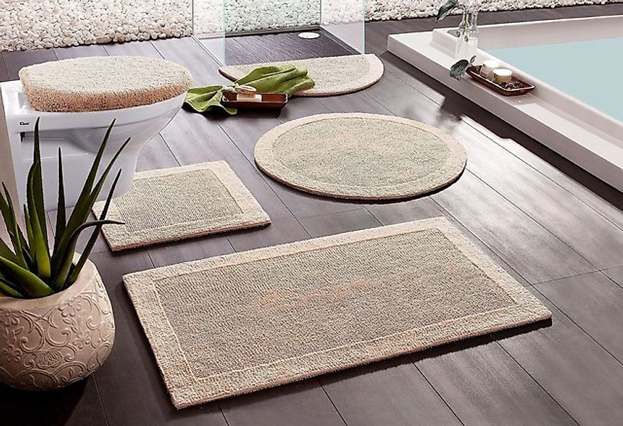 my home Badematte Kapra, Badvorleger, Badezimmer günstig online kaufen