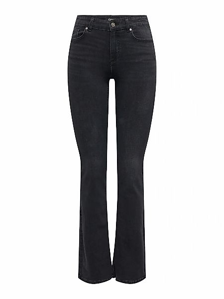 ONLY Bootcut-Jeans "ONLBLUSH MW BACK POCK FLARED DNM PIM970" günstig online kaufen