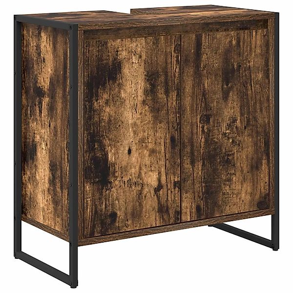 vidaXL Badezimmerschrank Raucharbe 60 x 30 x 60 cm Holzwerkstoff 886488 günstig online kaufen