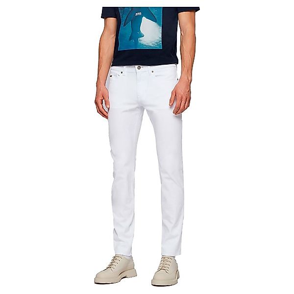 Boss Delaware Jeans 32 White günstig online kaufen