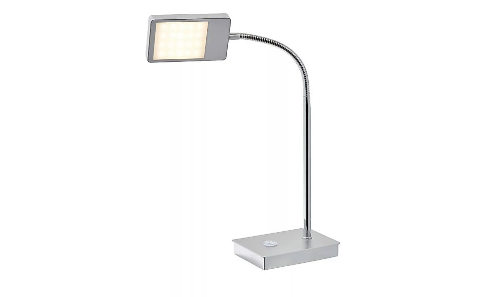 KHG LED Tischleuchte 1-flammig - silber - 12,5 cm - 40 cm - 9 cm - Sconto günstig online kaufen