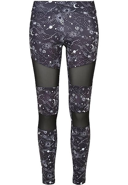 URBAN CLASSICS Leggings Urban Classics Damen Ladies Tech Mesh AOP Leggings günstig online kaufen