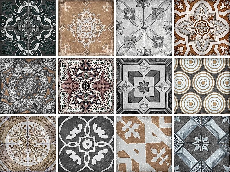 queence Fliesenaufkleber Mosaik Muster, Stickerfliesen, selbstklebend, Stic günstig online kaufen