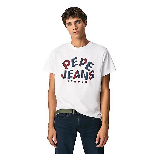 Pepe Jeans Raphael Kurzärmeliges T-shirt L White günstig online kaufen