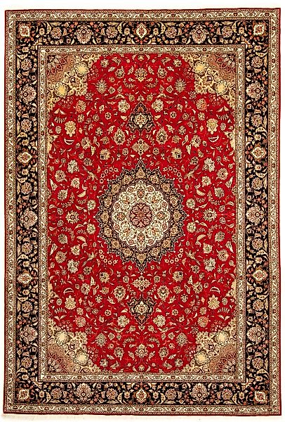 morgenland Orientteppich »Perser - Täbriz - Royal - 350 x 253 cm - rot«, re günstig online kaufen