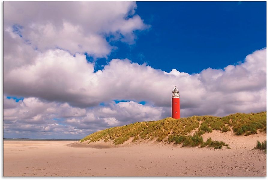 Artland Wandbild "Wolkenimpression am Leuchtturm", Küste, (1 St.), als Alub günstig online kaufen