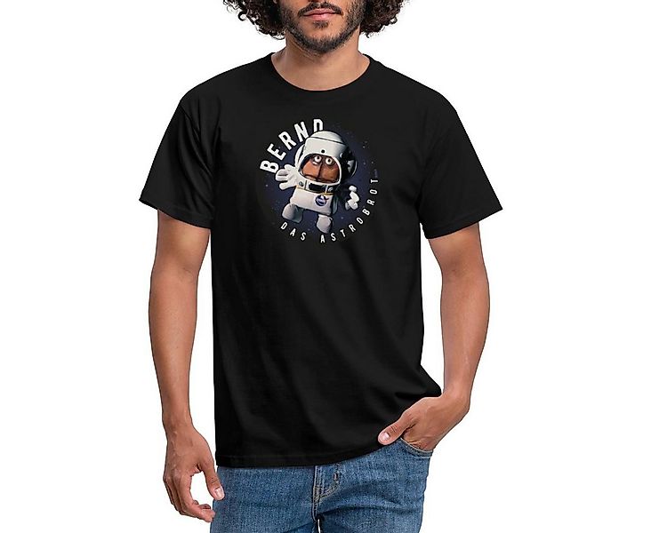 Spreadshirt T-Shirt Bernd Das Brot Astrobrot Rund Männer T-Shirt (1-tlg) günstig online kaufen