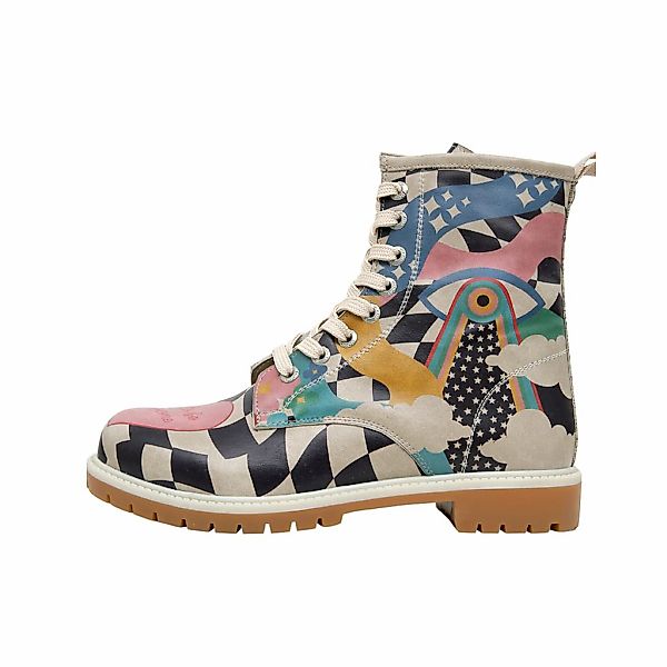 DOGO Schnürboots "Boots Born To Be Awesome Damen Boots / Female", Vegan günstig online kaufen