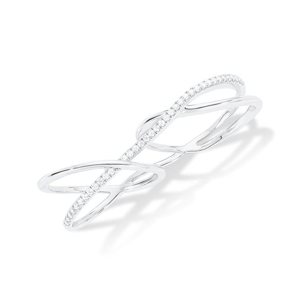 s.Oliver Silberring 925 Doppelring X Zweifingerring günstig online kaufen