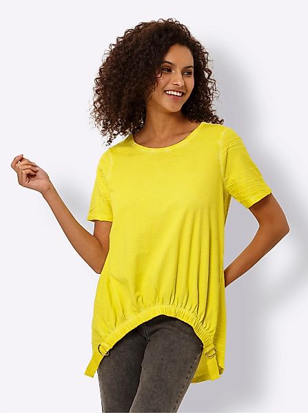 heine Rundhalsshirt "Longshirt" 1 Stk. tlg. günstig online kaufen